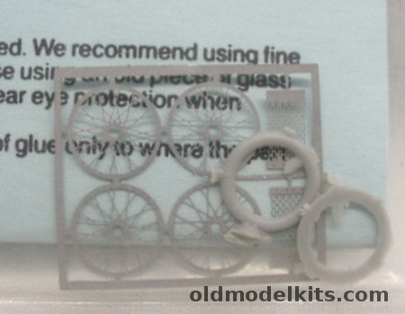 Model Technologies 1/72 1/72 WWI Metal Spoke Wheel Set (1 pair) plastic model kit